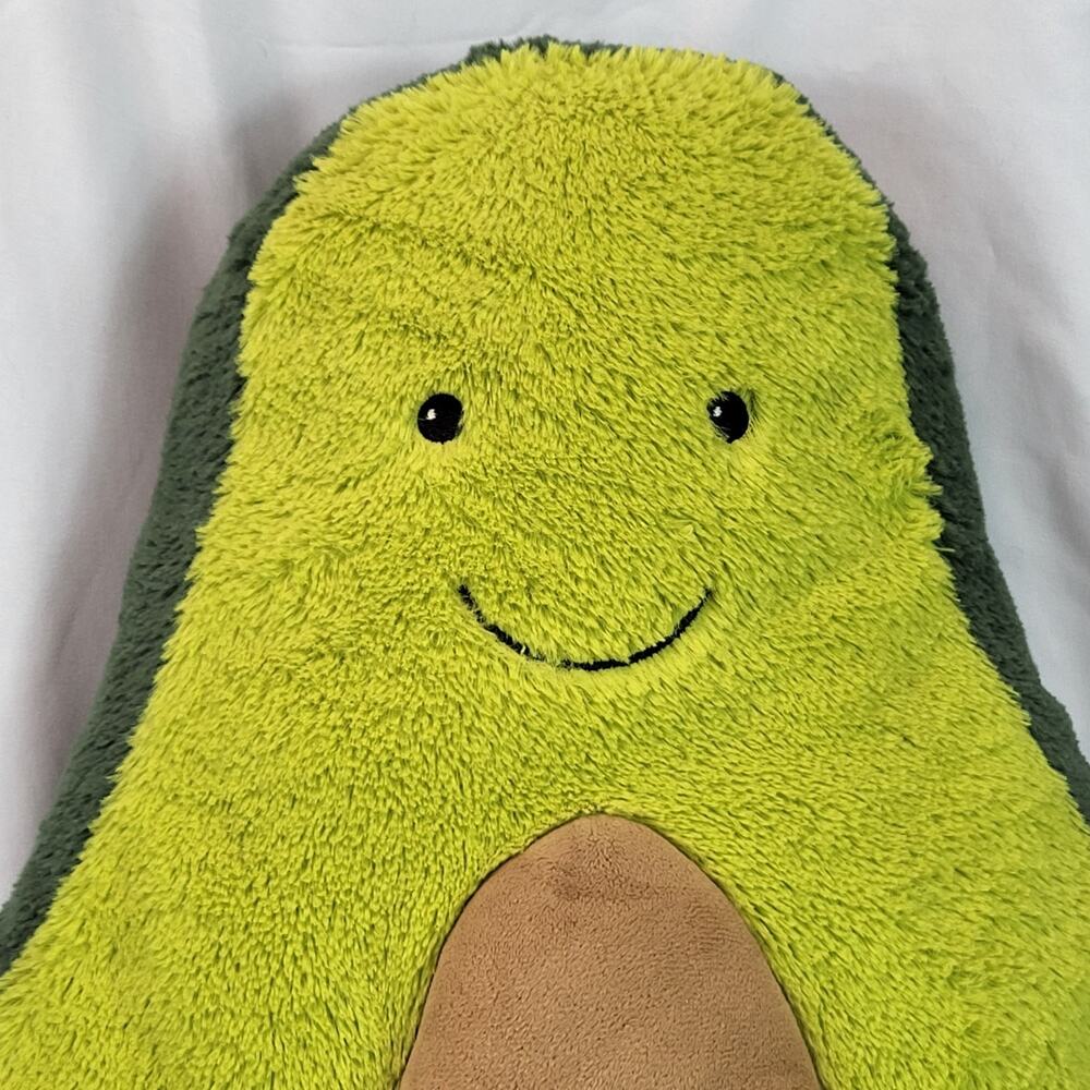 Jellycat Amuseables 20" Avocado Plush Stuffed Vegetable Retired‎ - READ